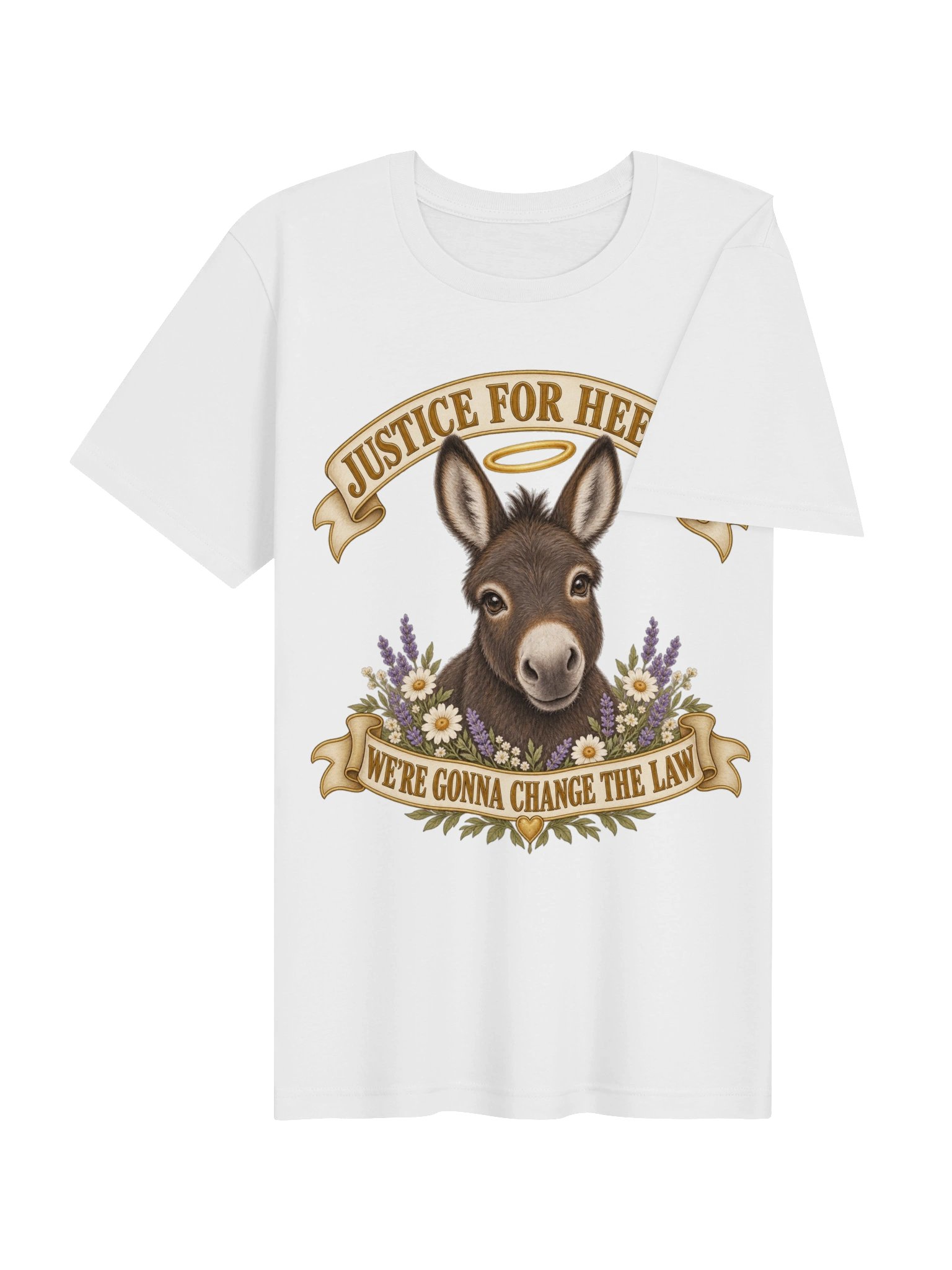Justice For HeeHaw Classic Design Bella+Canvas Unisex Supersoft T-Shirt product image (2)