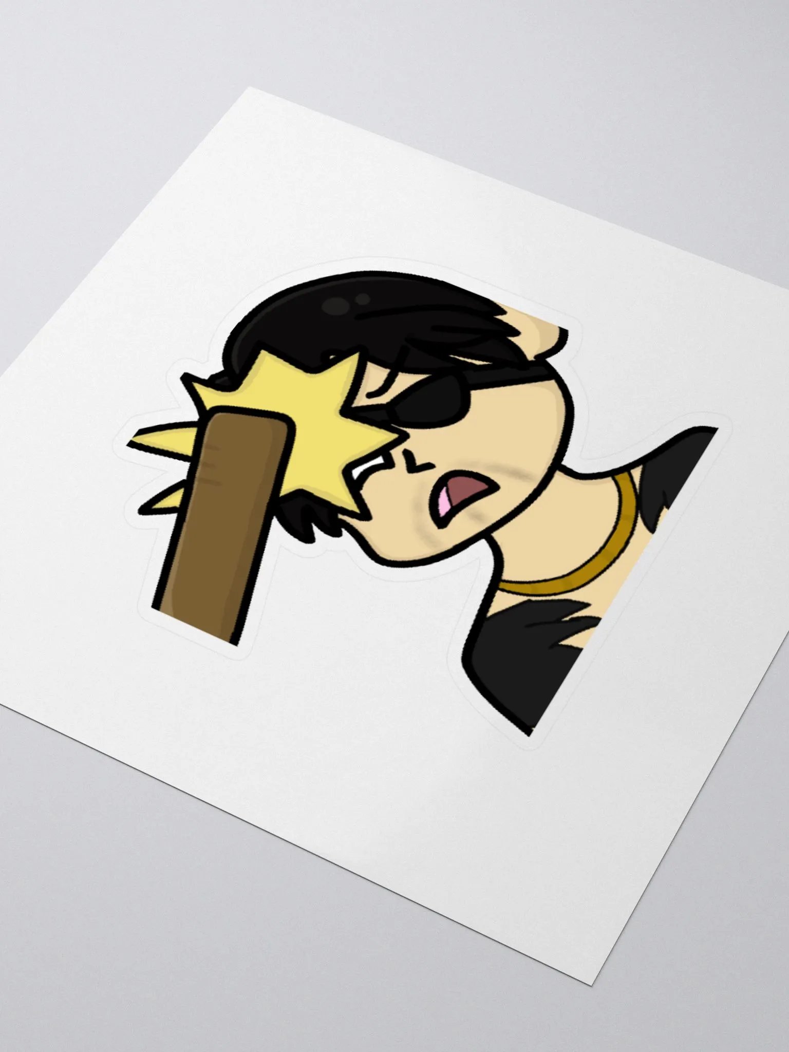 majima bonk sticker product image (3)