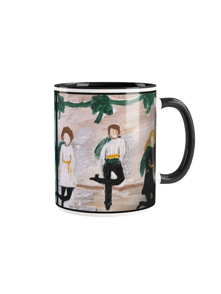Irish Dancing Mug - Mirrored in Green product image (1)