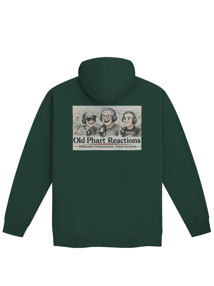OPR logo front/Old Phart Trio back Fleece Zip-Up Hoodie product image (2)