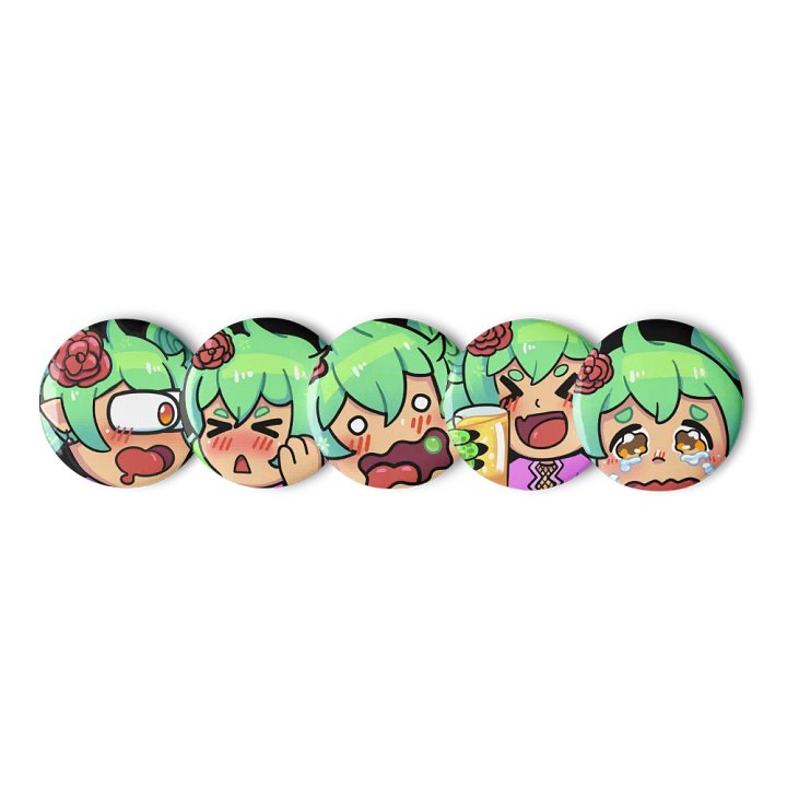 Kira's Face on Buttons 1 product image (1)