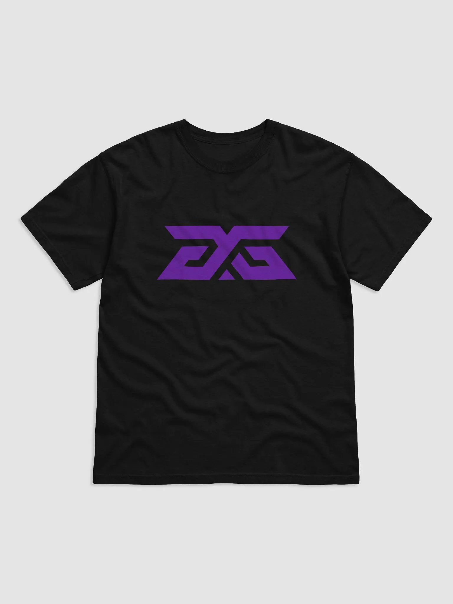 Black Tee w/ Purple Logo product image (1)