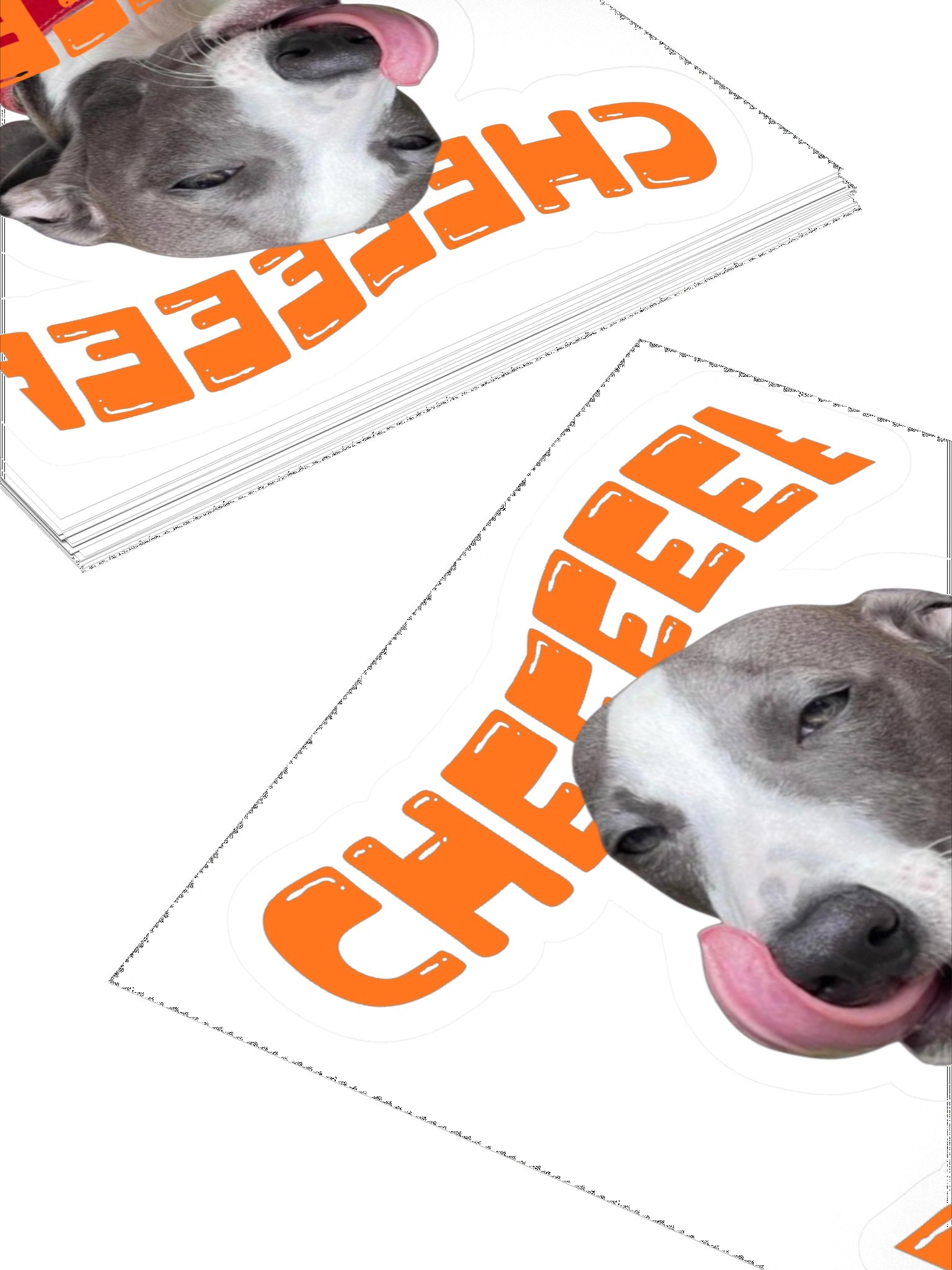 "Cheeeeeeese" Hervey sticker product image (4)