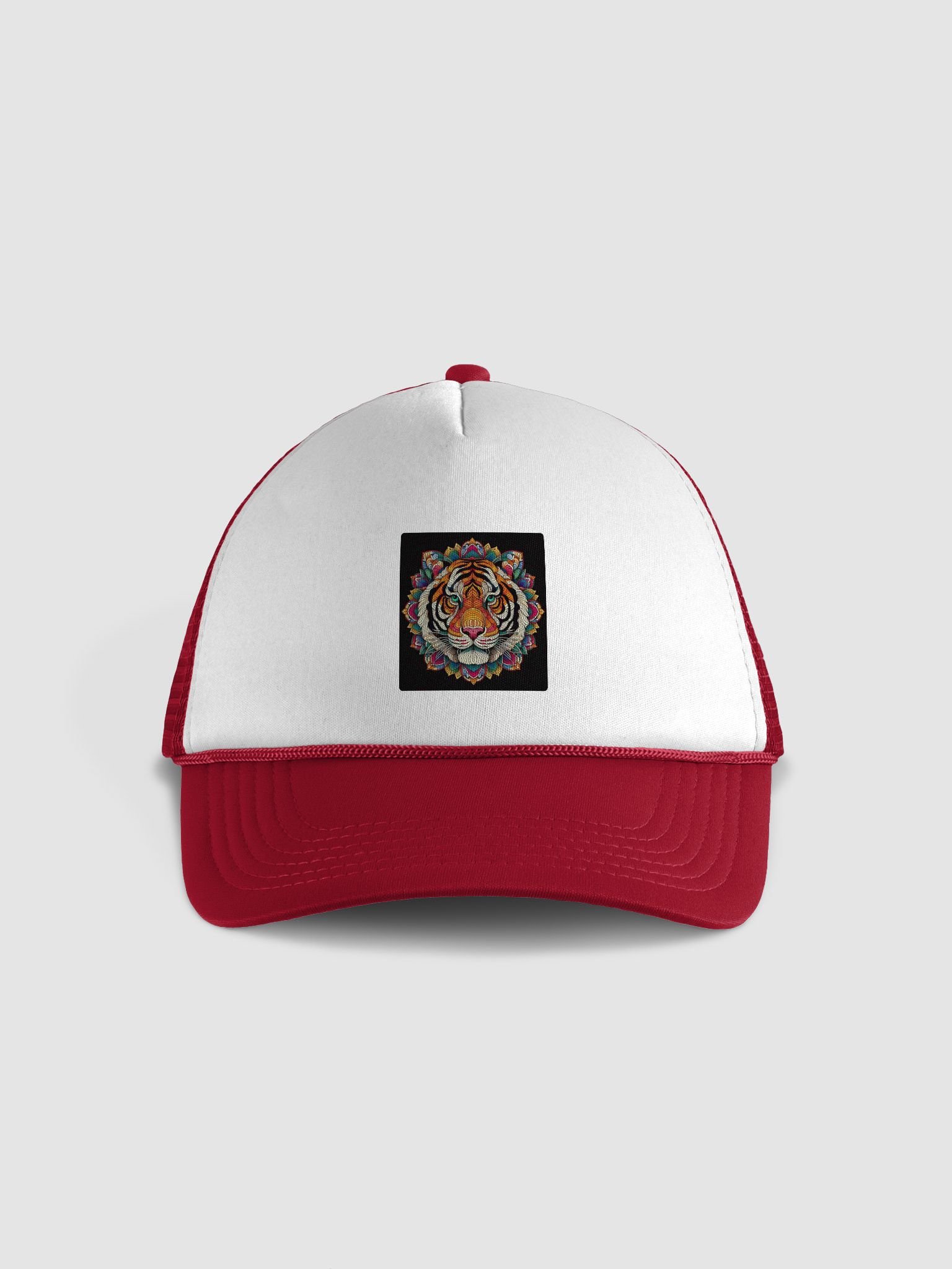 Mandala Tiger Foam Trucker Hat product image (1)