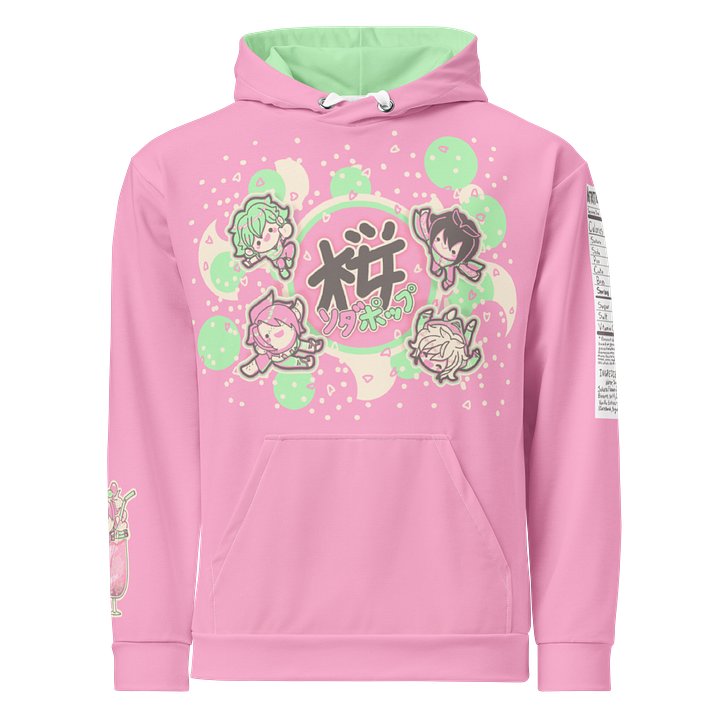 Sakura Soda Pop Hoodie, in Pink product image (1)