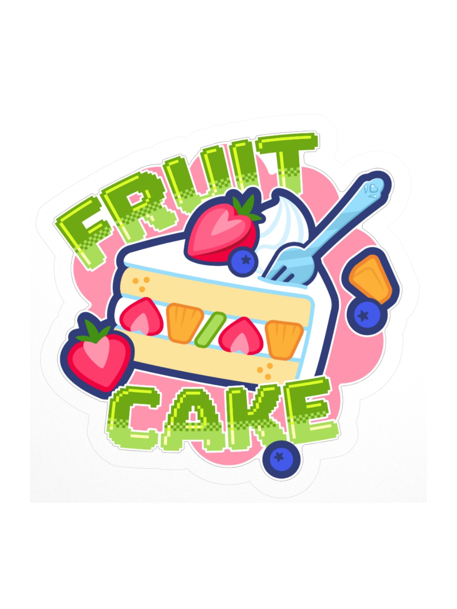 Fruitcake Slice Sticker product image (1)