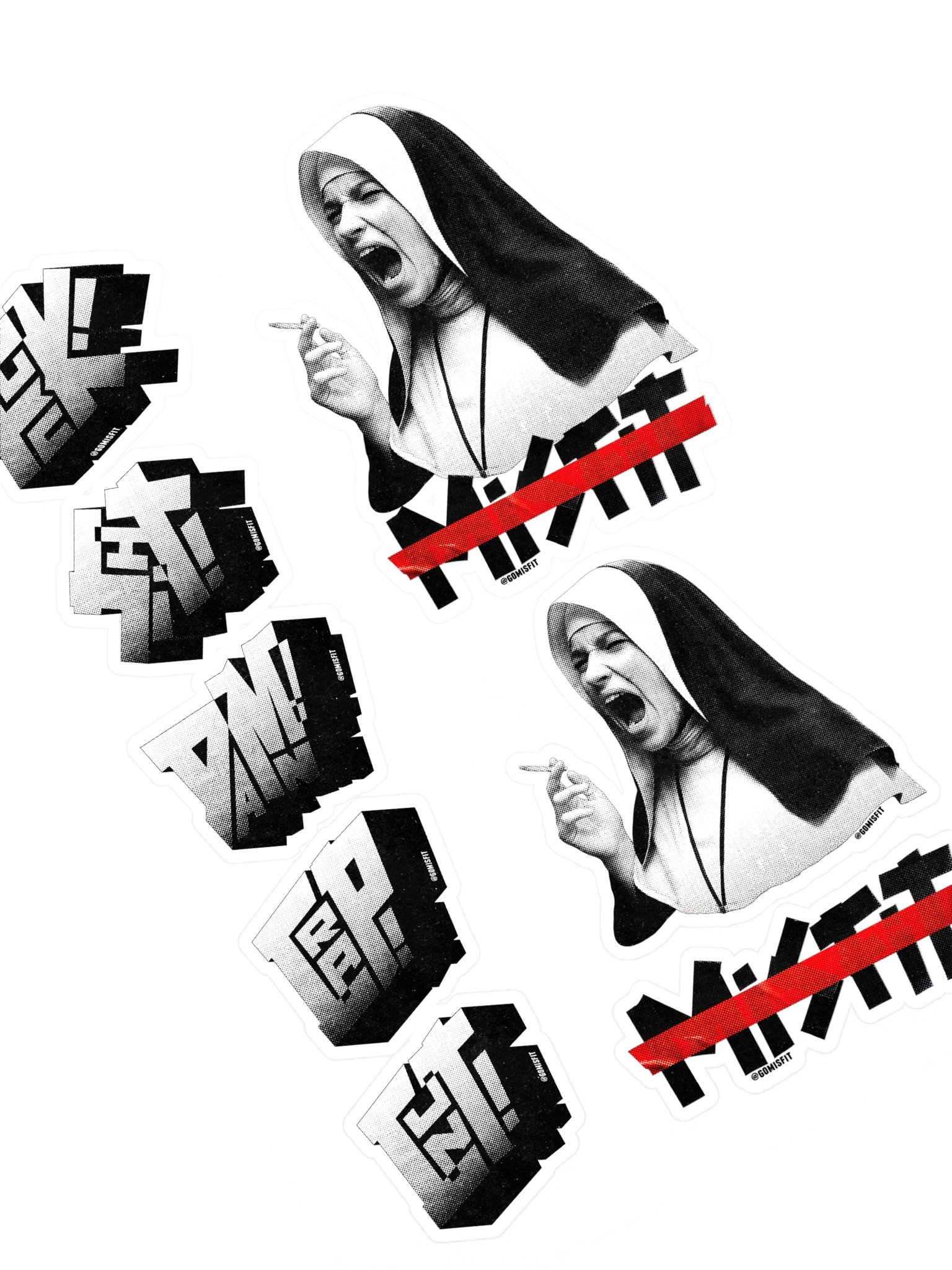 Four-Letter Word Stickers product image (1)