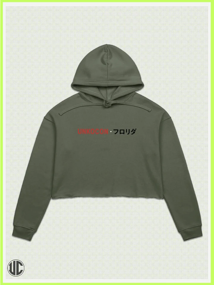 UnkoCon – Cocoa Beach FL Skater Crop Hoodie product image (2)