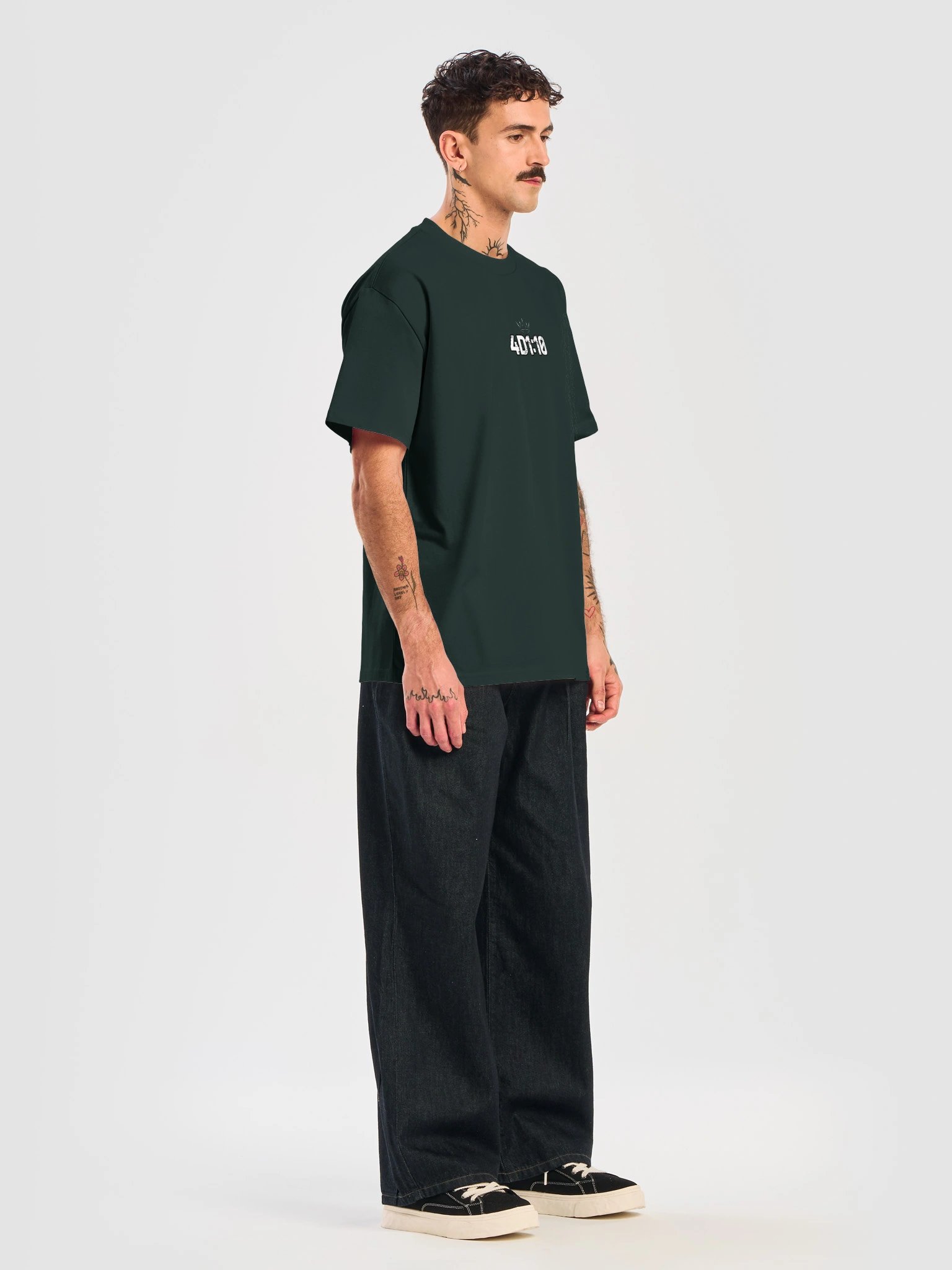 The 4D1:10 "Seek First" Heavyweight Boxy Tee product image (7)