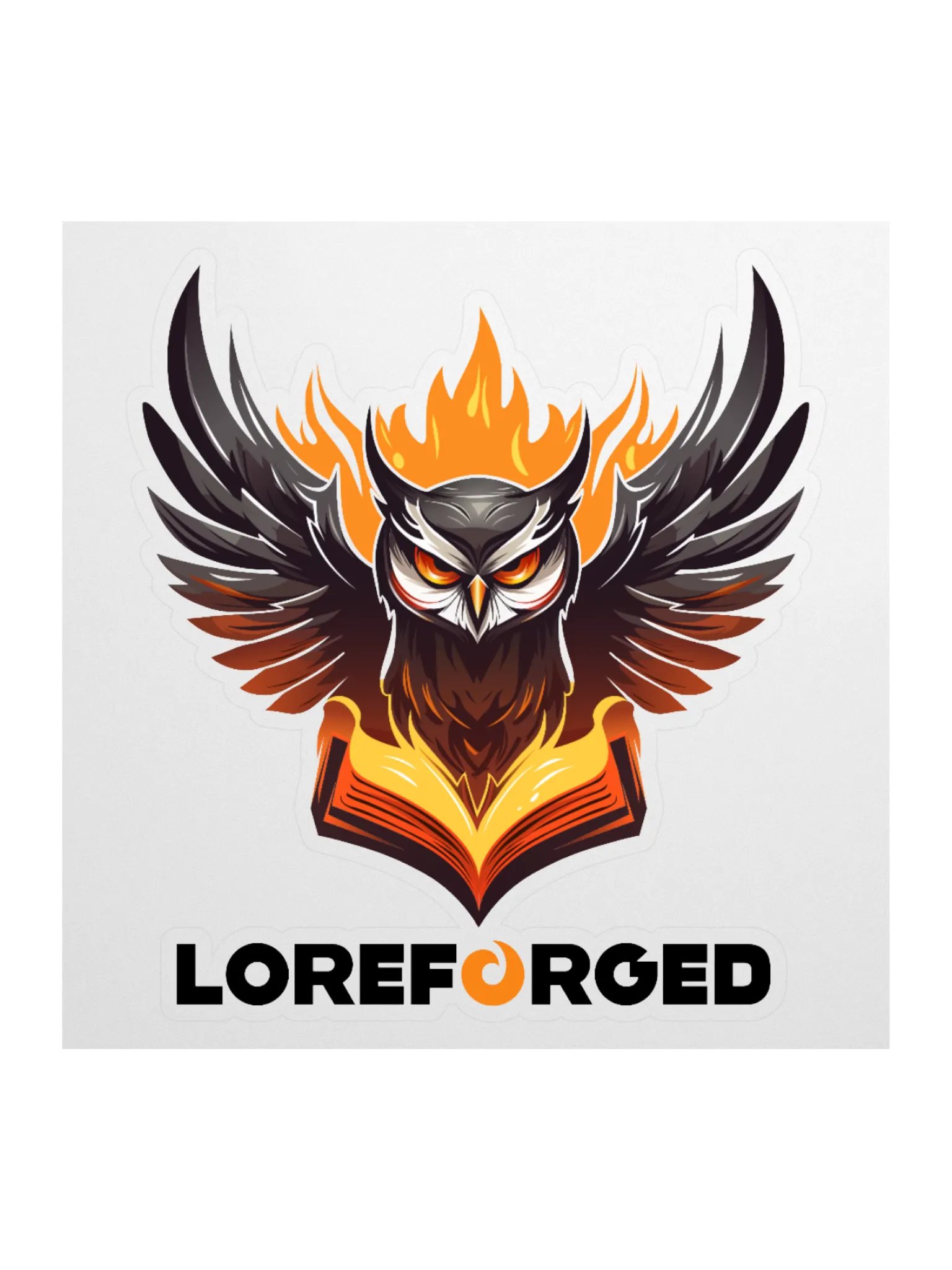 LoreForged Kiss Cut Stickers product image (1)