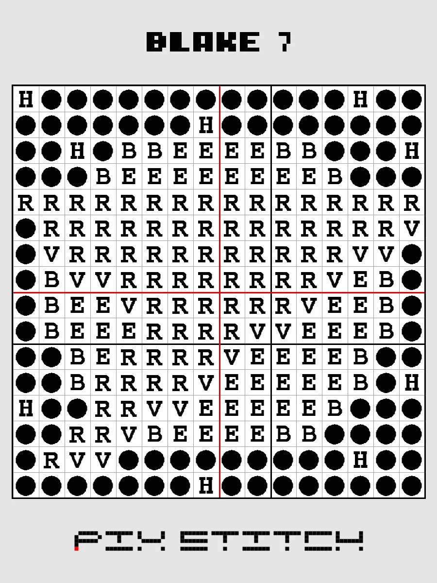 Blake 7 Pixel Art product image (3)