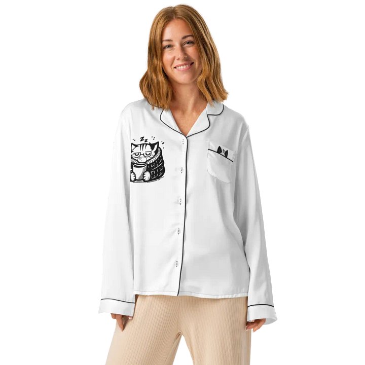 Comfy Lurk || Long Sleeve PJ Top product image (1)