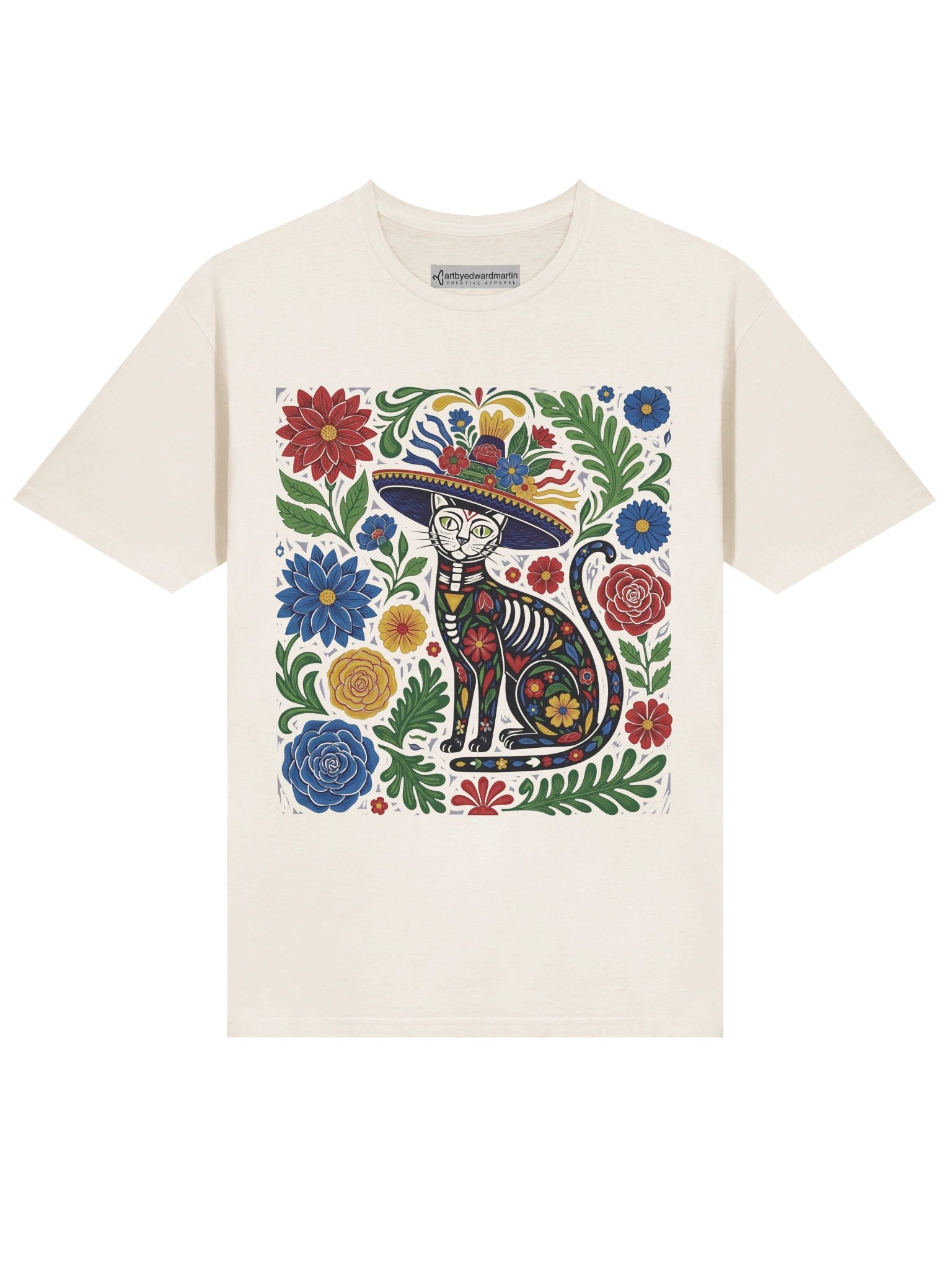 Catrina Cat Unisex Tee product image (144)