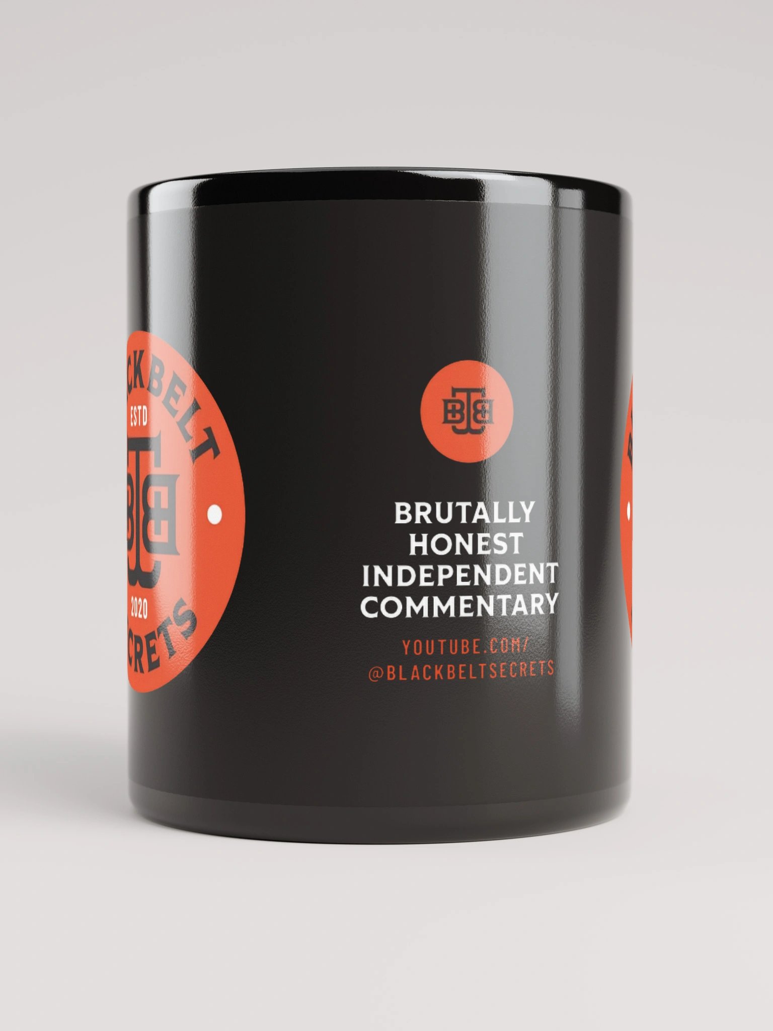 BBS Red Roundel Black 11oz Mug product image (5)