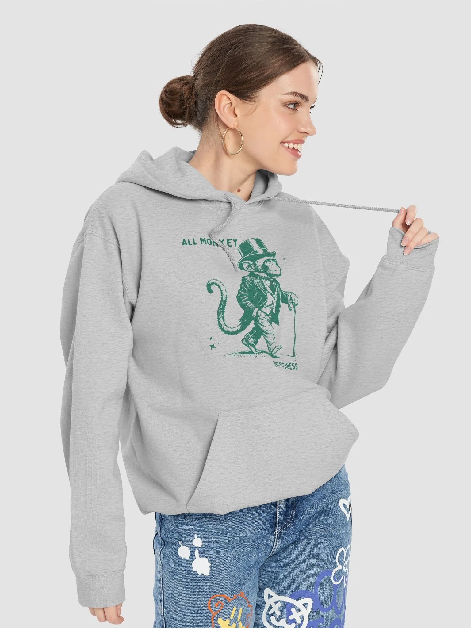 All monkey no business Hoodie product image (7)