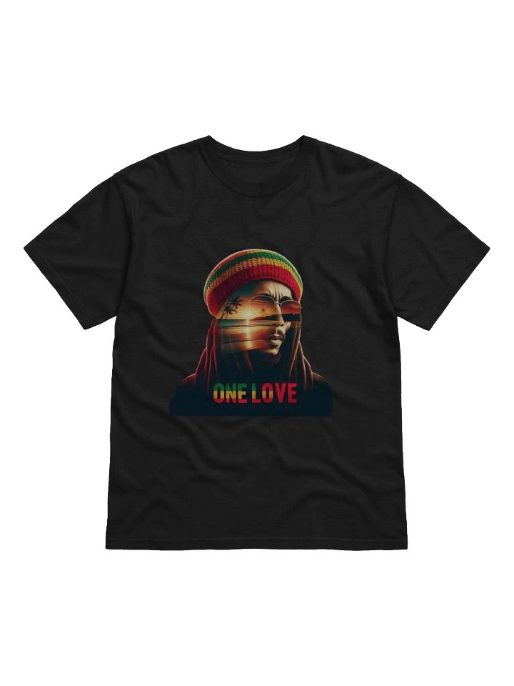 One Love Sunset Beanie T-Shirt product image (9)