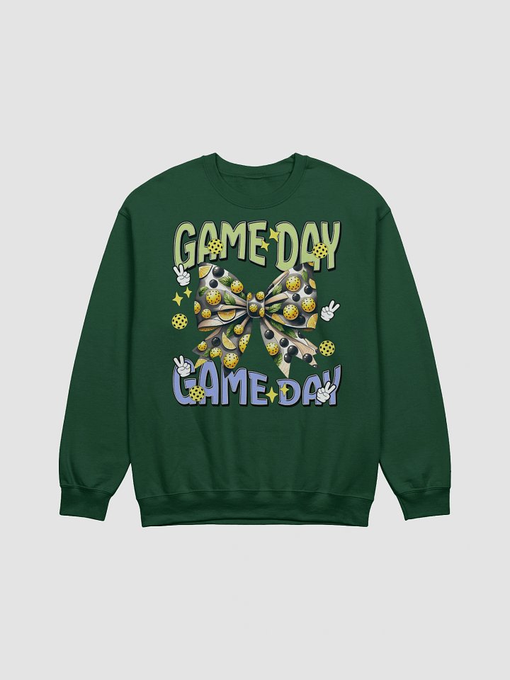 Game Day Bow Pickleball Crewneck product image (7)