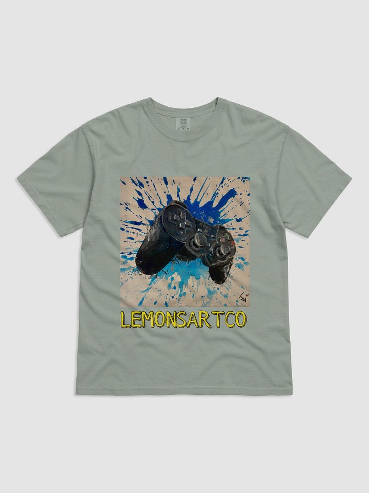 The PlayStation 2 | PS2 Controller Garment-Dyed Cotton T-Shirt product image (8)