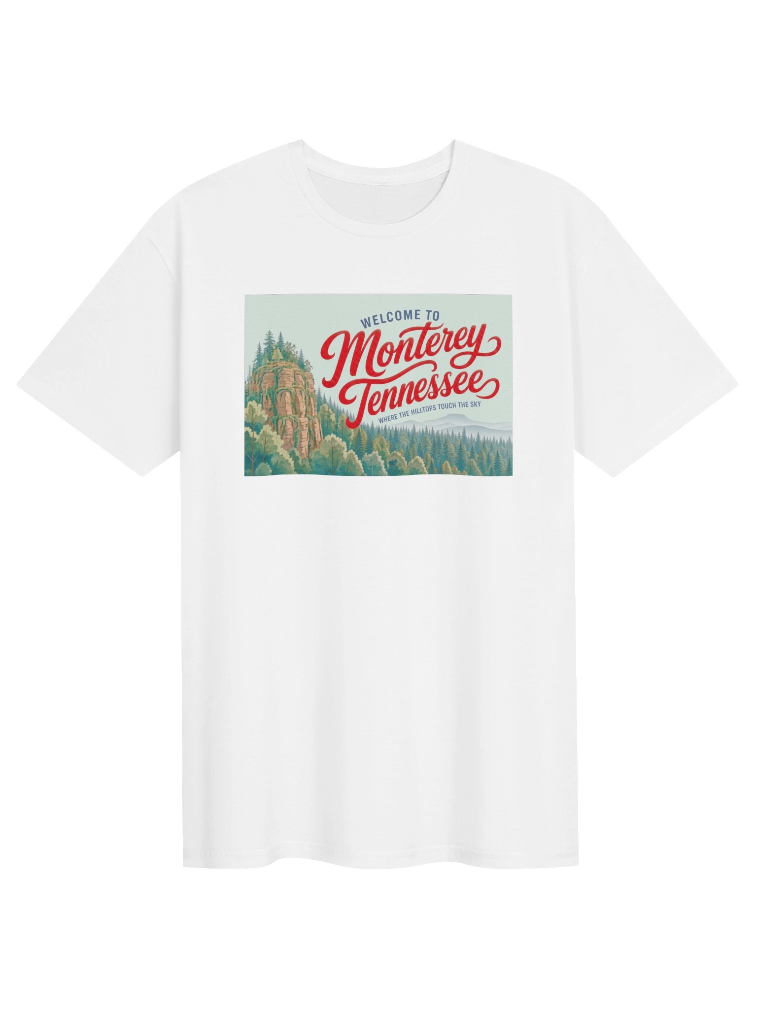 Mural & Main Monterey, Tennessee Mural T-Shirt product image (1)