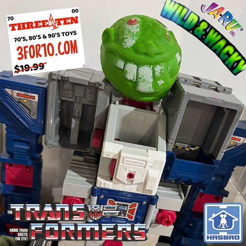 Madball Maximus? New Headmaster variant!

#80stoys #actionfigurecommunity #toycommunity #wildandwacky #transformers