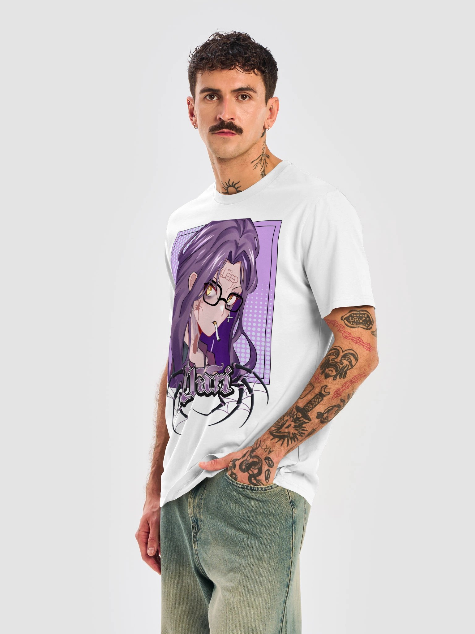 ANIME WHITE TEE product image (6)