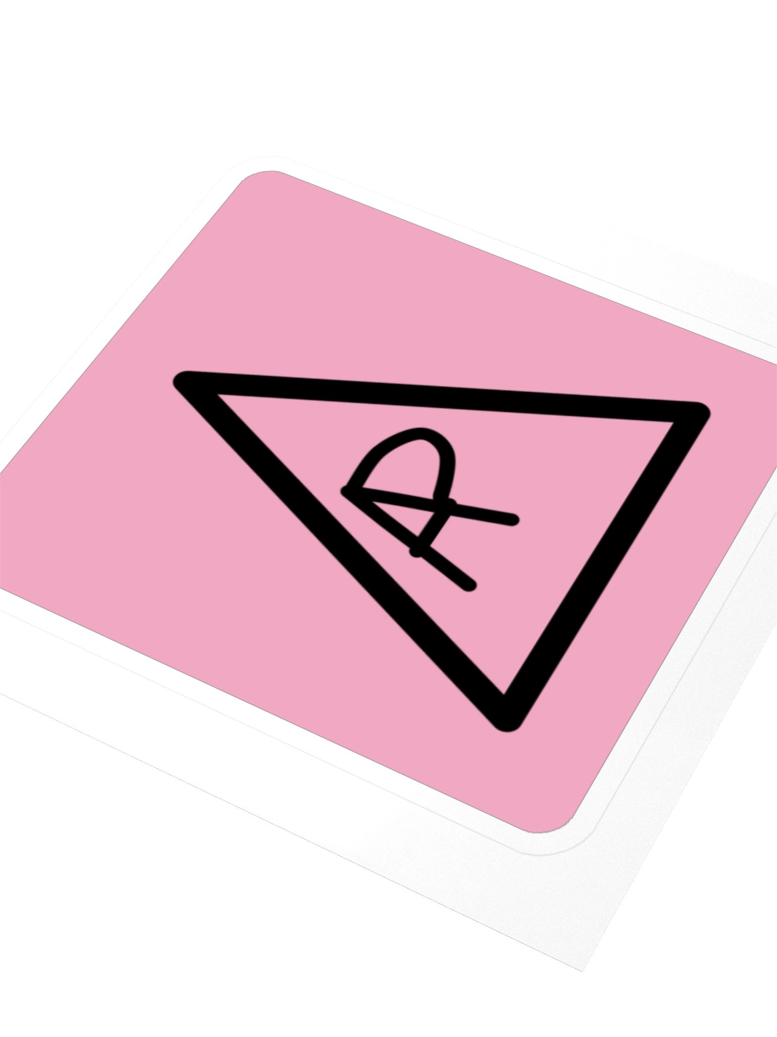 AP Triangle — Block Sticker product image (3)