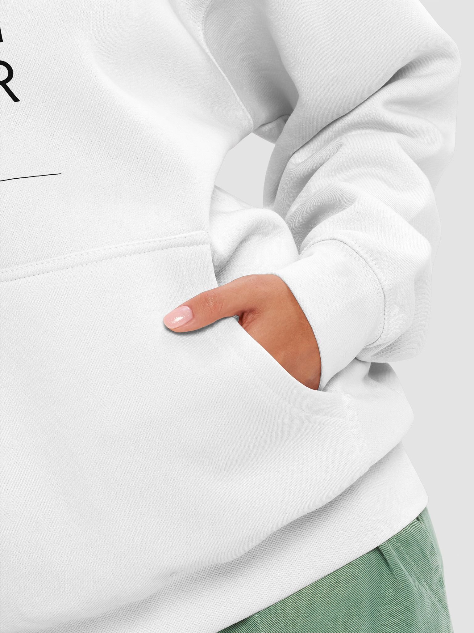MTYA White Hoodie Pink MORE product image (8)