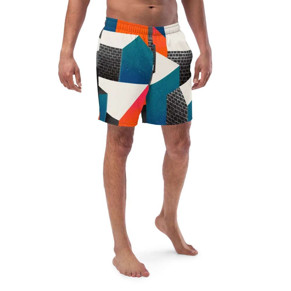 Urban Geometry All-Over Swim Trunks product image (6)