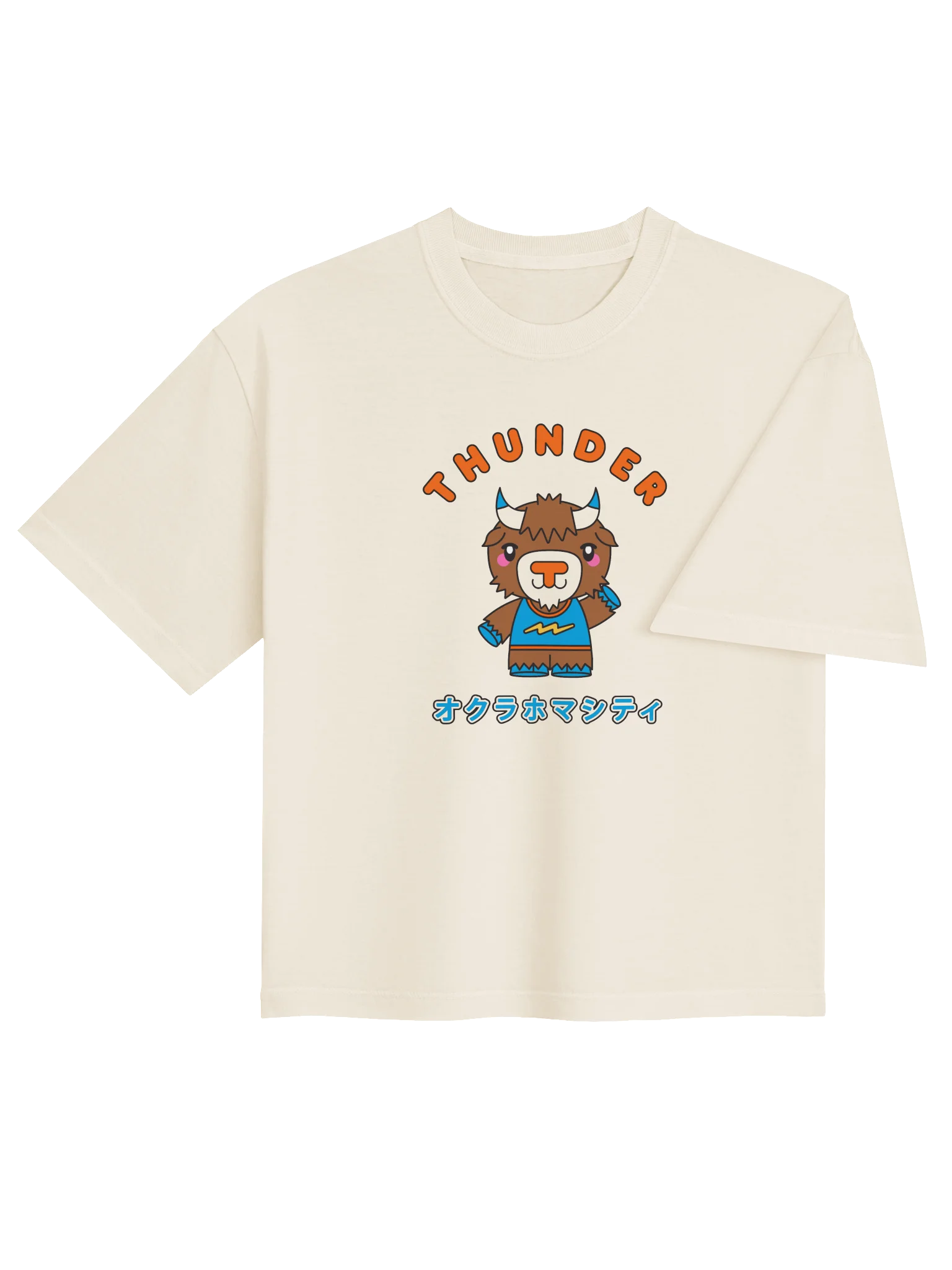 Thunder Basketball Kawaii Women's Tee product image (4)