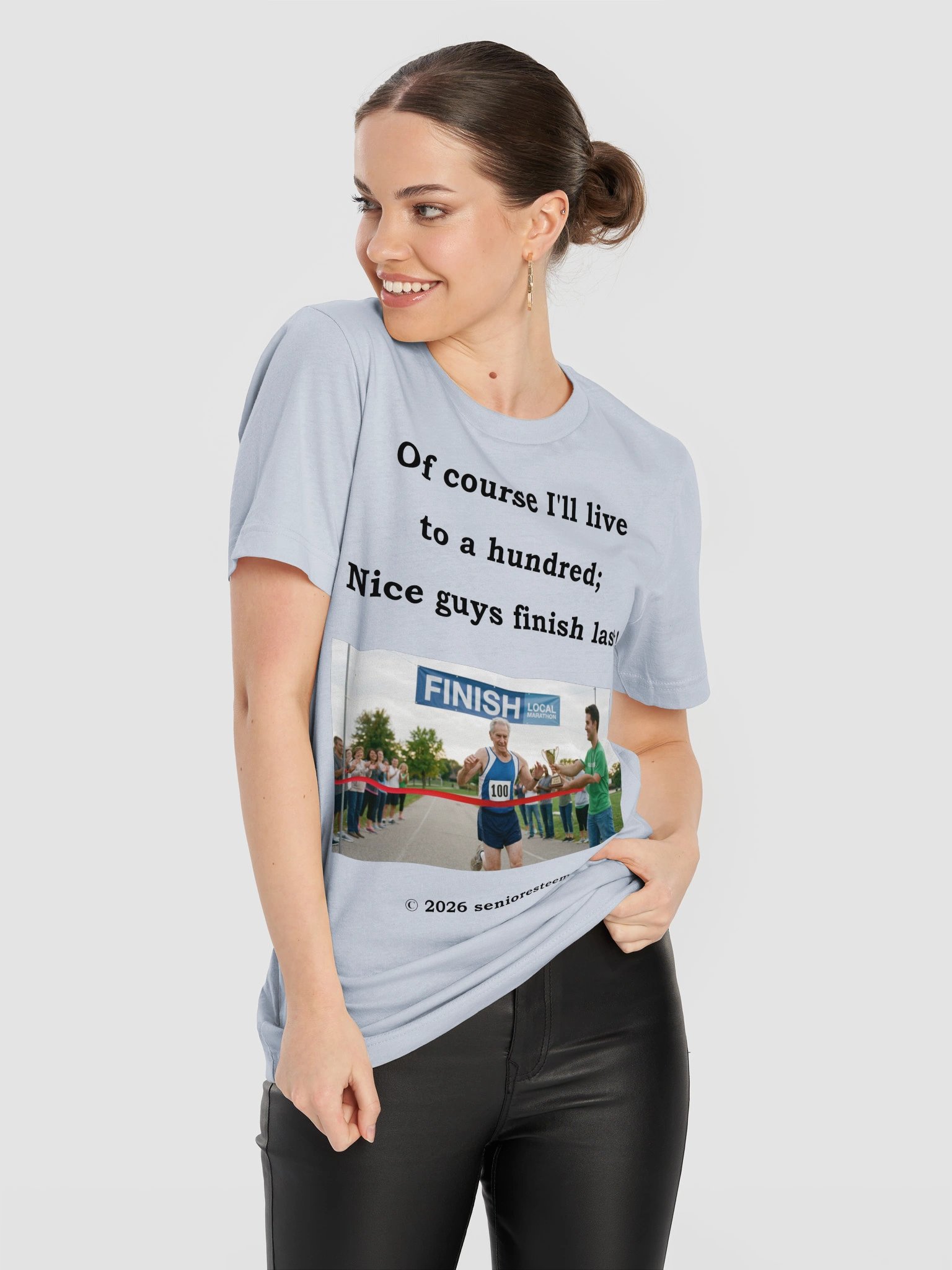 Nice Guys Finish Last Light-Colored T-Shirt product image (96)