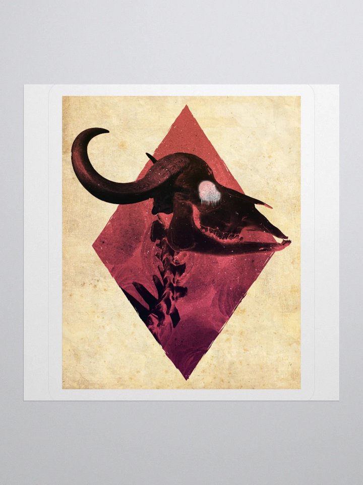 Devil if Fine Sticker product image (2)
