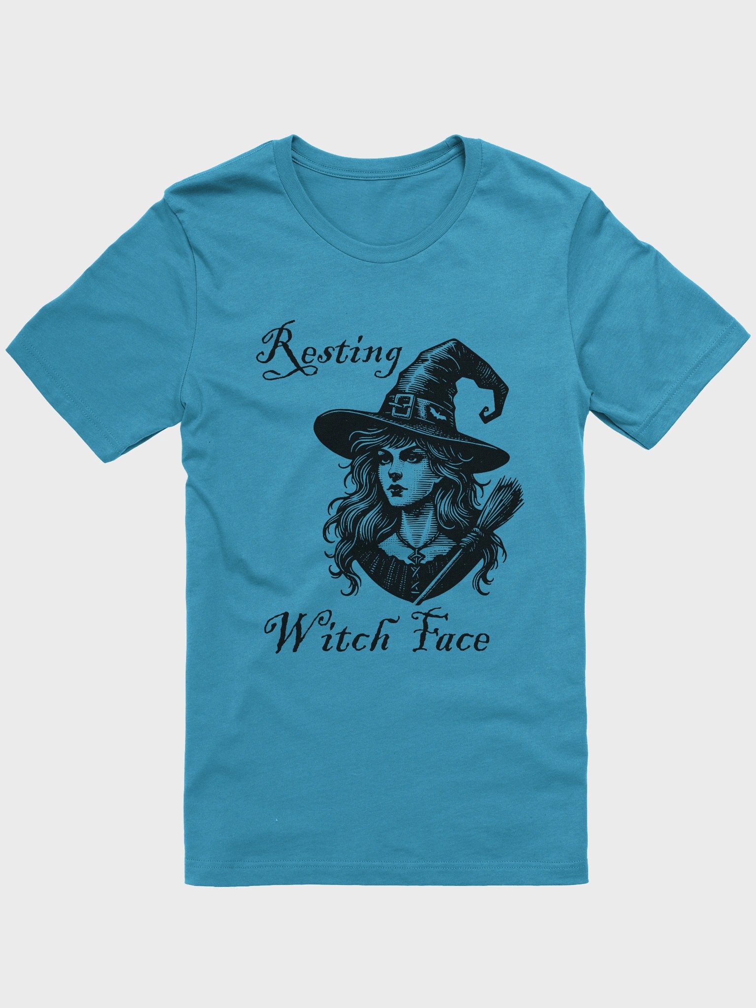 Resting Witch Face – Halloween Mood Tee product image (2)