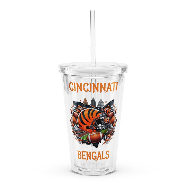 Cincinnati Cityscape Clear Tumbler (16 oz) product image (1)
