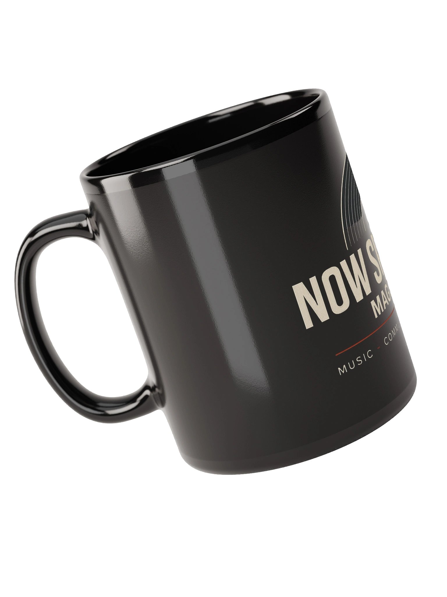 Now Spinning Magazine Black Mug product image (9)