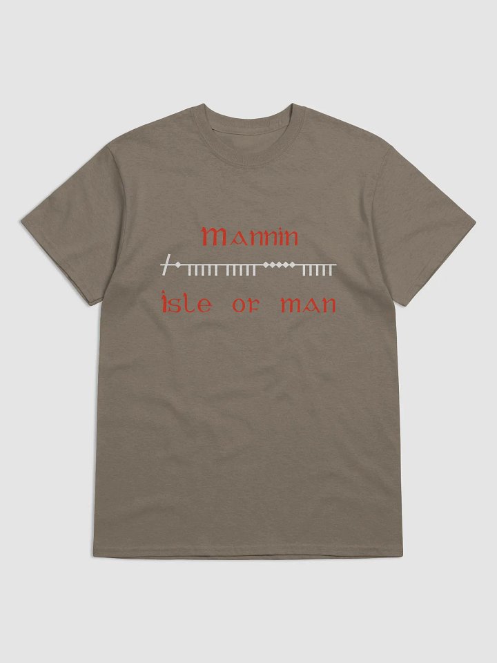 Isle of Man/Mannin Scholastic style Ogham printed T-shirt product image (7)