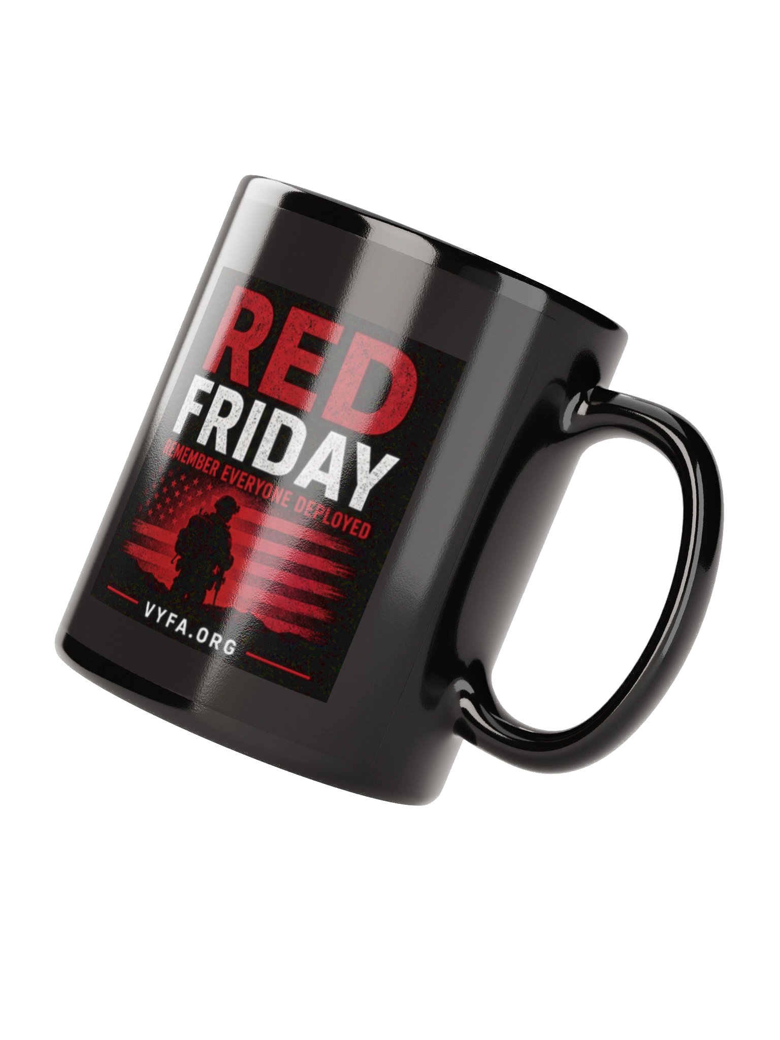 BOLD RED FRIDAY Remembrance Mug — VYFA product image (4)