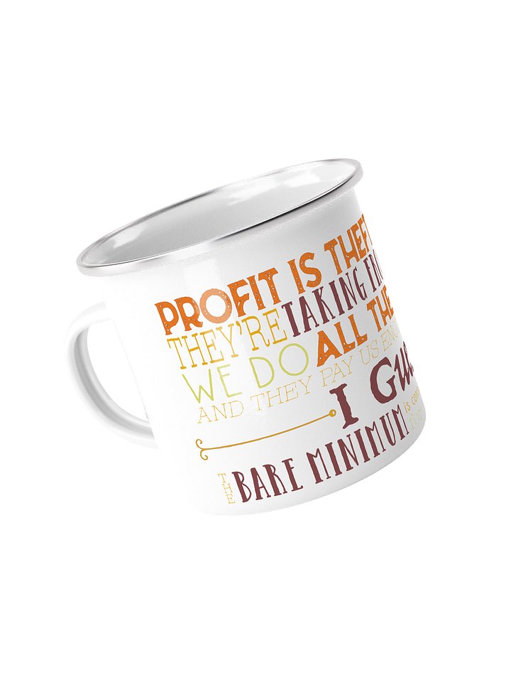 "Profit is theft" Mug product image (1)