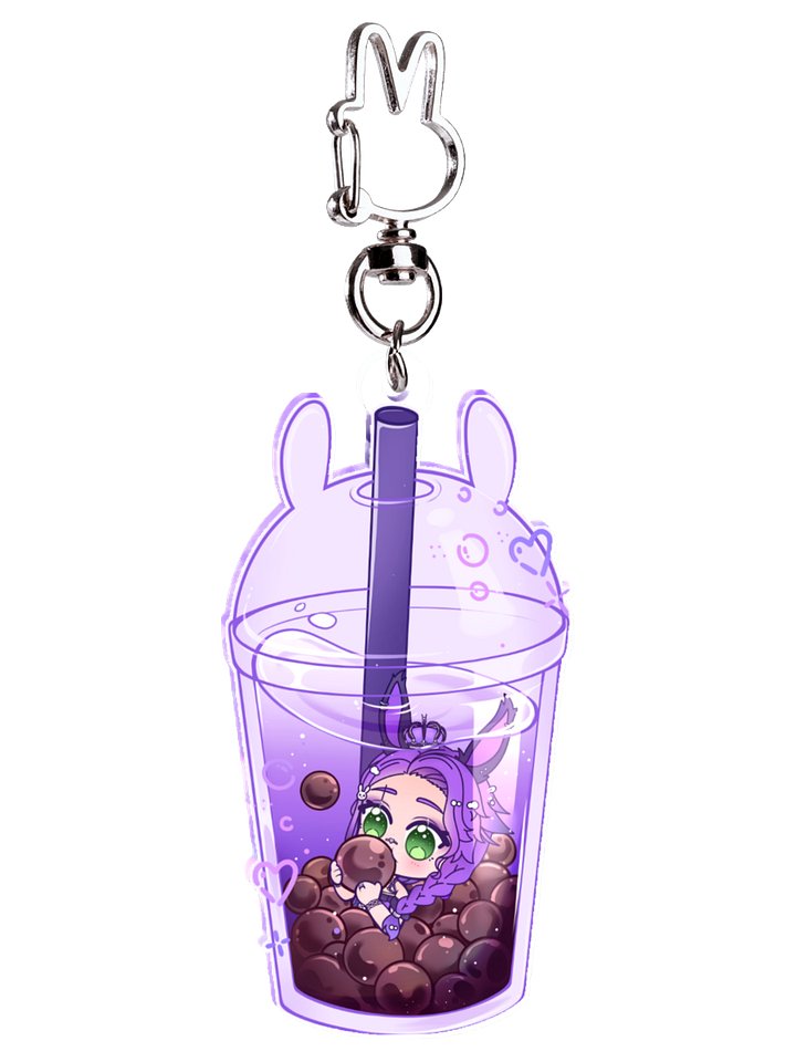 Faye Flavored Boba Acrylic Keychain product image (1)