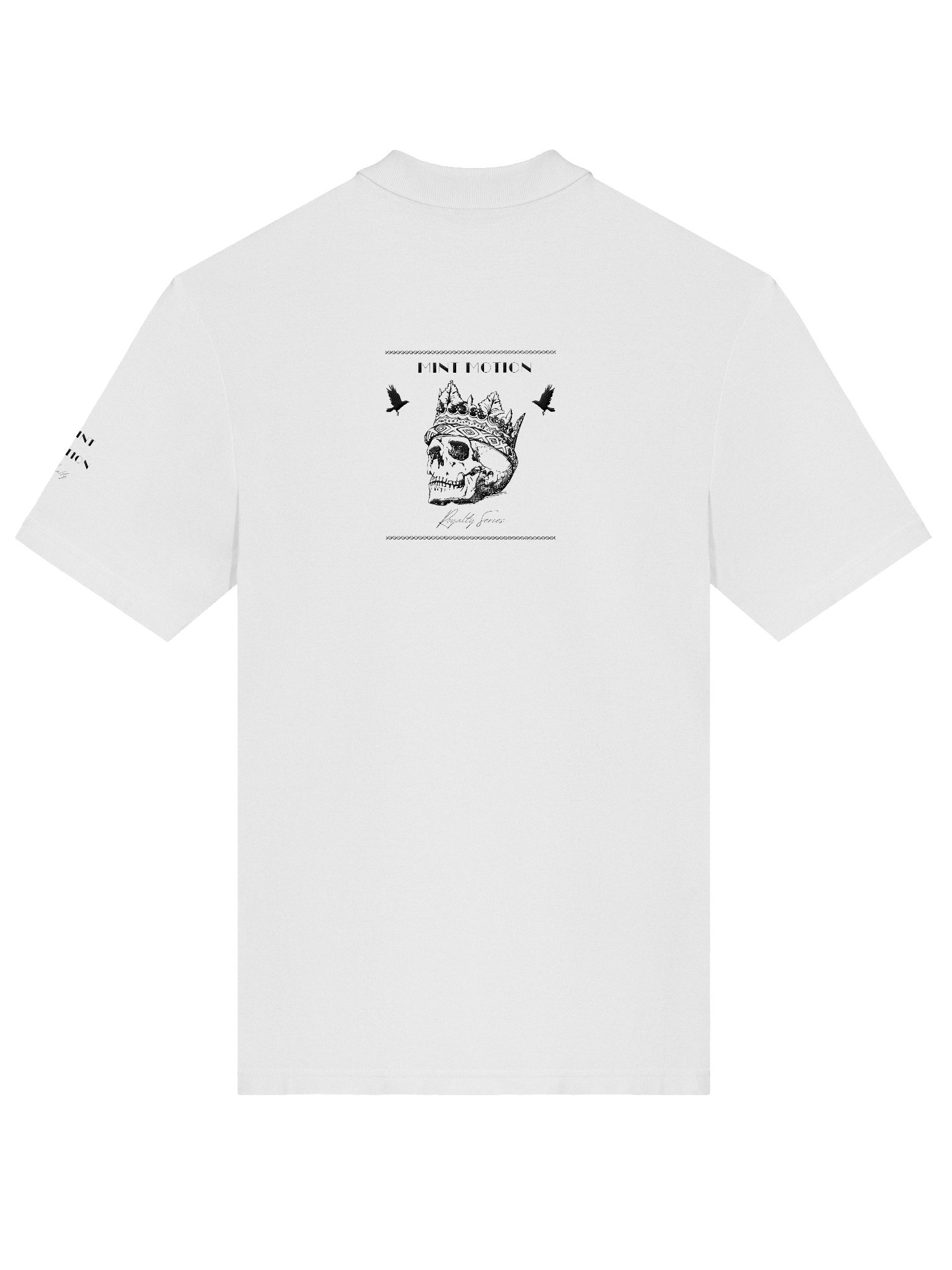 Royalty Series Black Print Premium Polo Shirt product image (14)