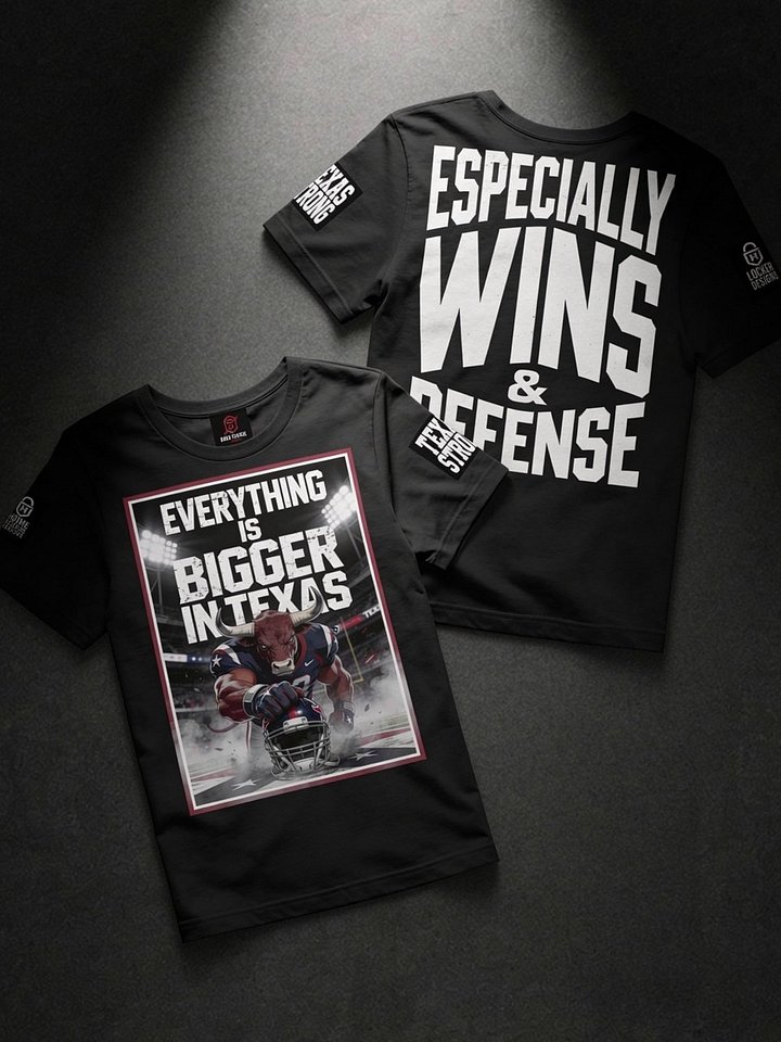 Everything Is Bigger In Texas | Houston | Football | Home Locker product image (1)