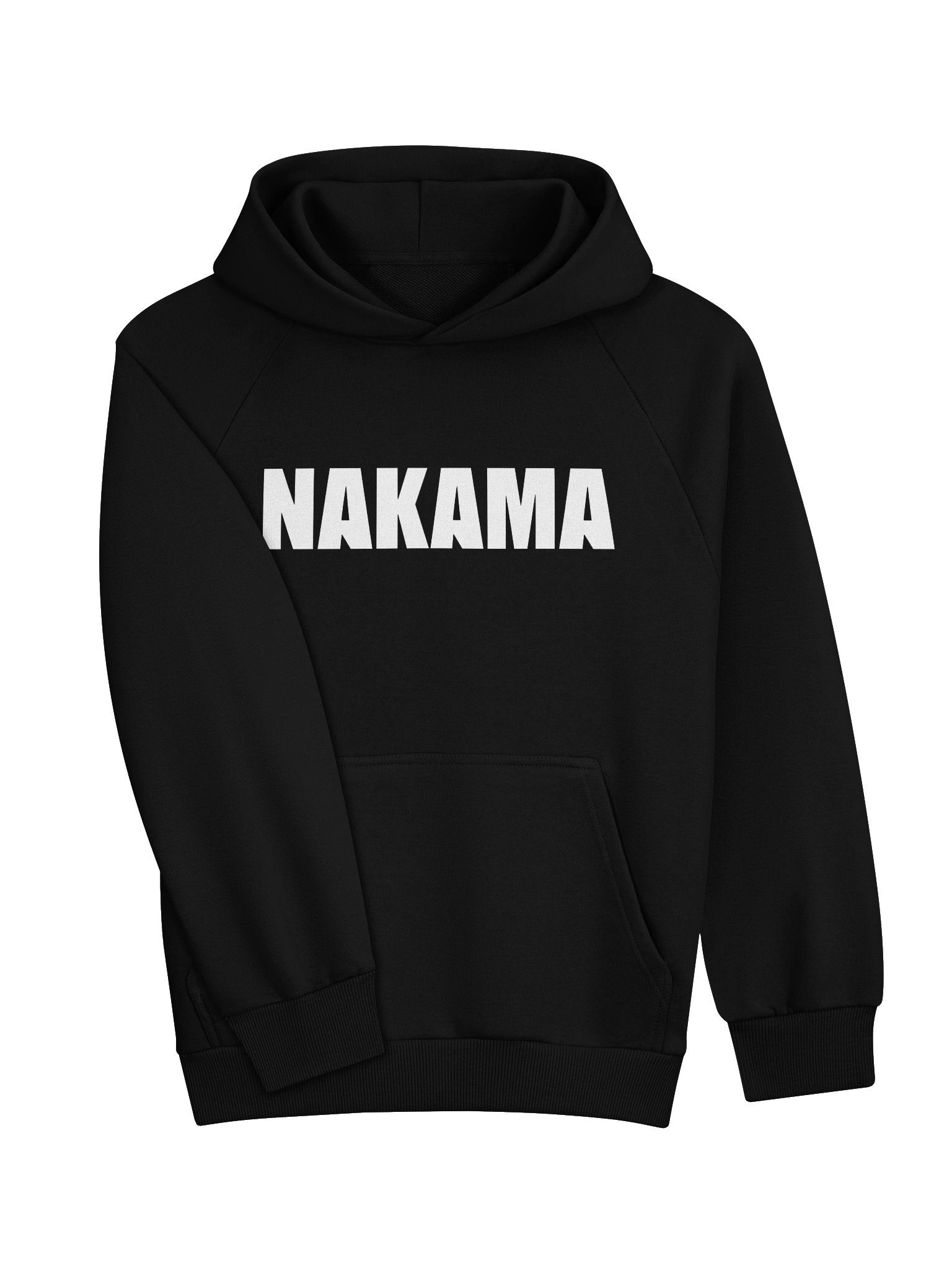 NAKAMA Wordmark Heavy Hoodie (white/black) product image (3)