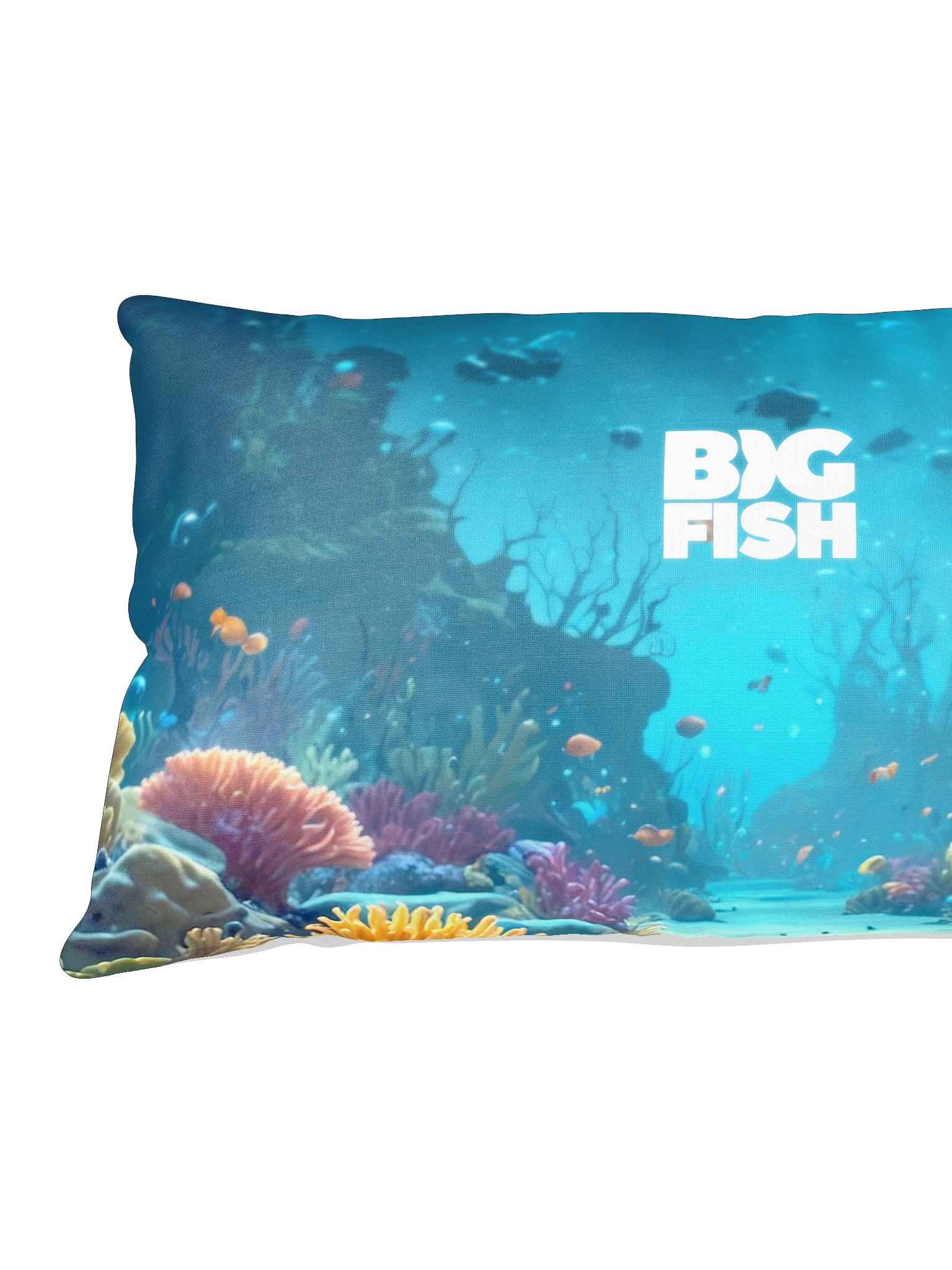 Big Fish Ocean Throw Pillow product image (8)