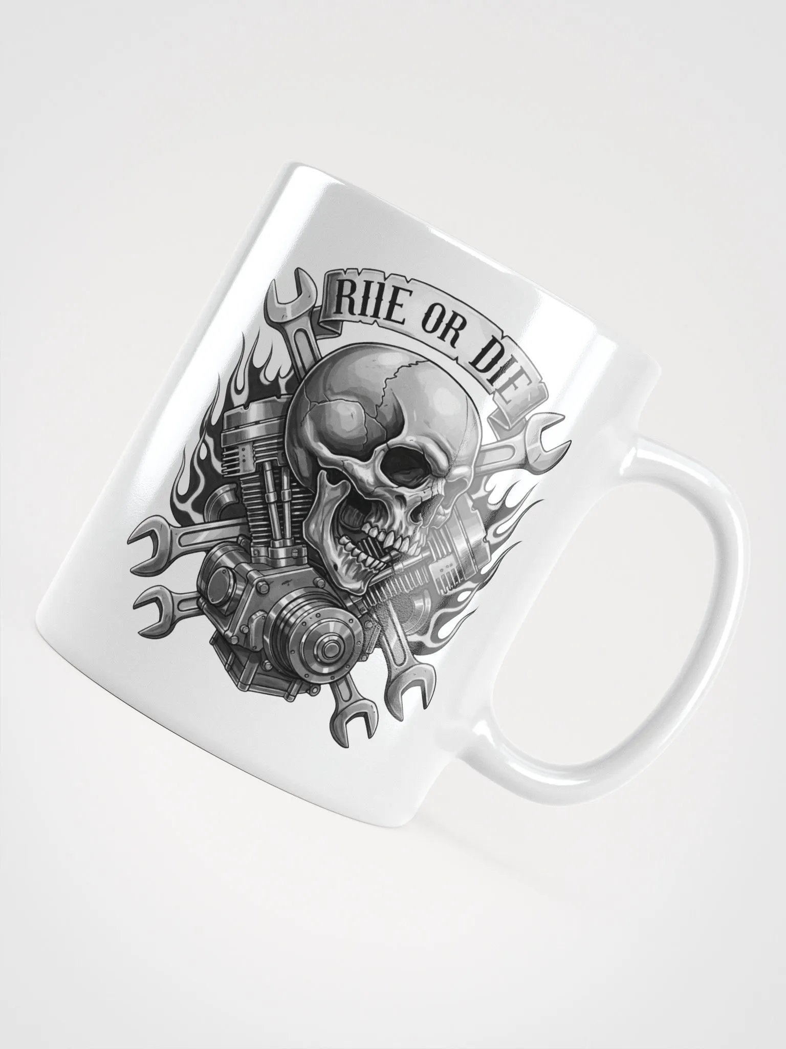 Skull Ride or Die Mug product image (12)