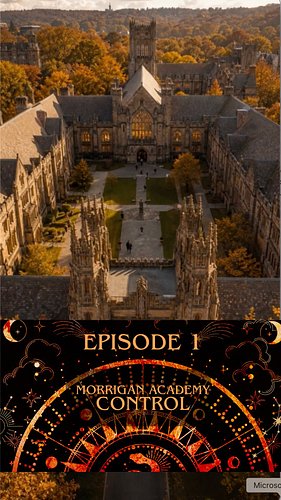She thinks the Morrigans know who killed her father.
Now she’s walking into their academy. 🖤

Morrigan Academy · Episode 1

E...