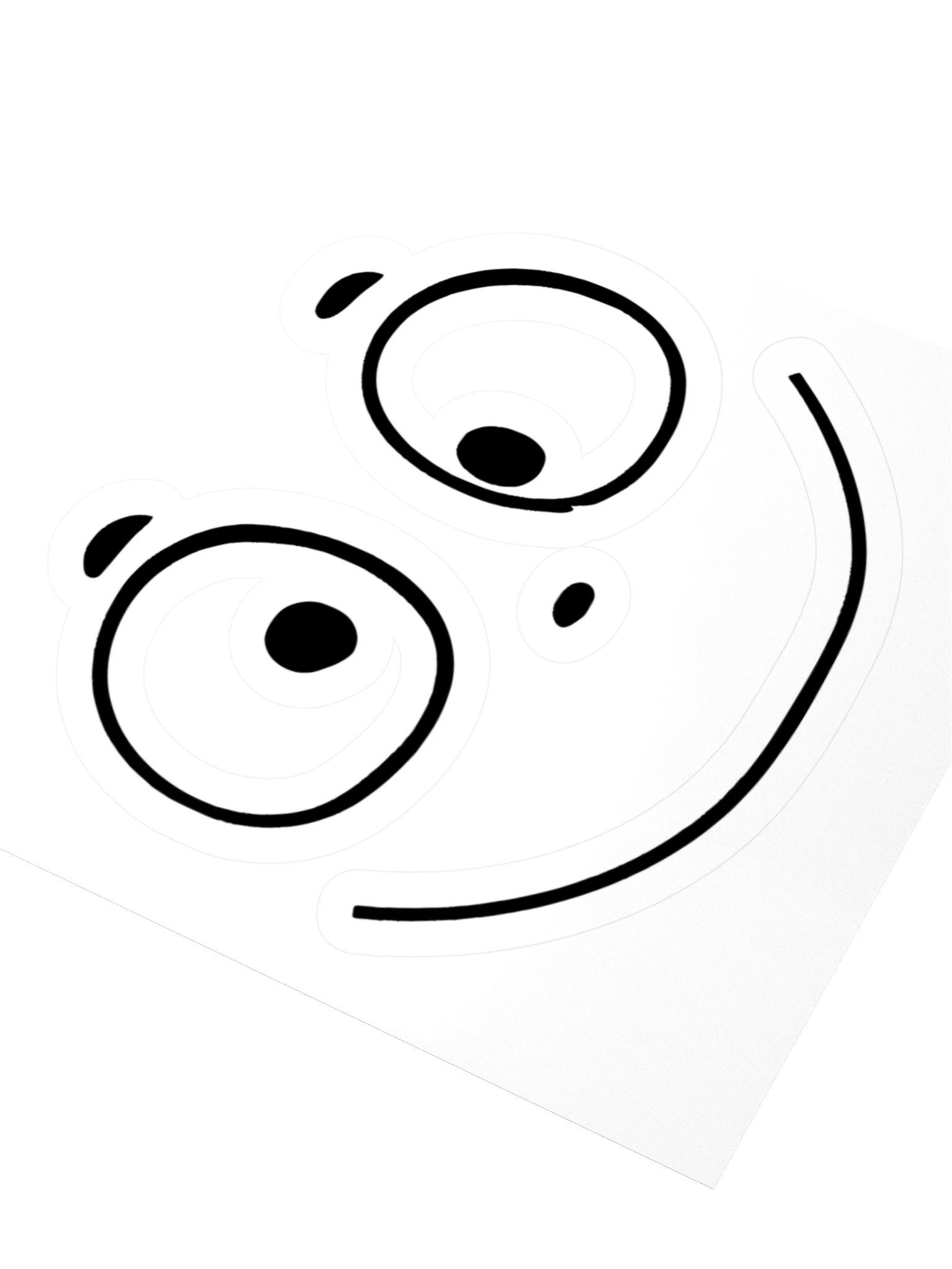 Crazy Face Sticker product image (3)