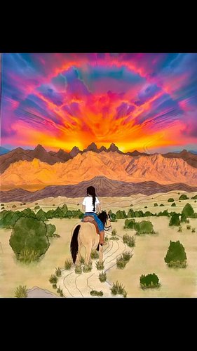 hi

Most of the time I have all these thoughts bouncing around in my head. But with the brush in my hand, the rest of the wor...
