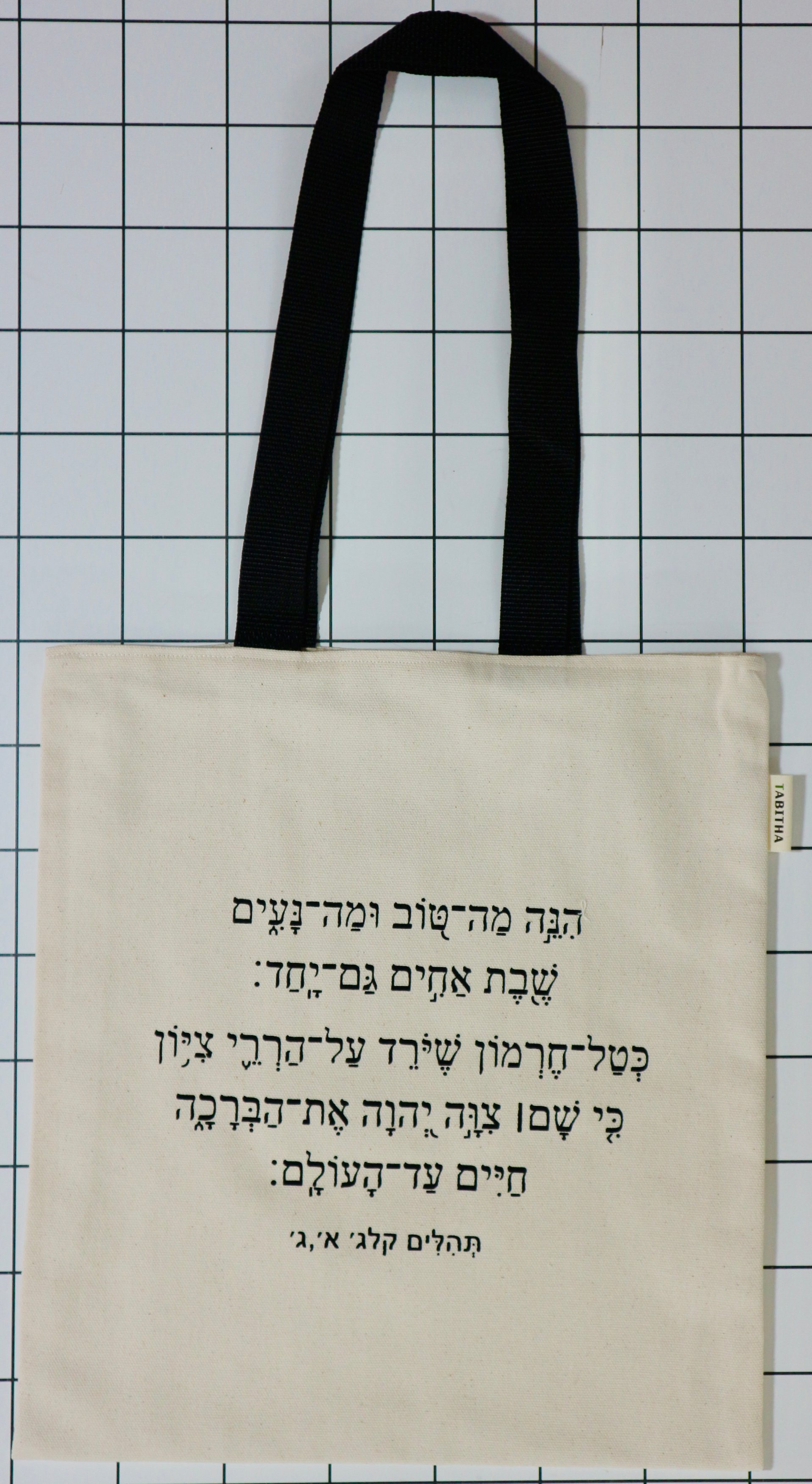 Psalms 1 & 133 Devotional Bag / Tragetasche “Psalm 1 & 133” product image (1)