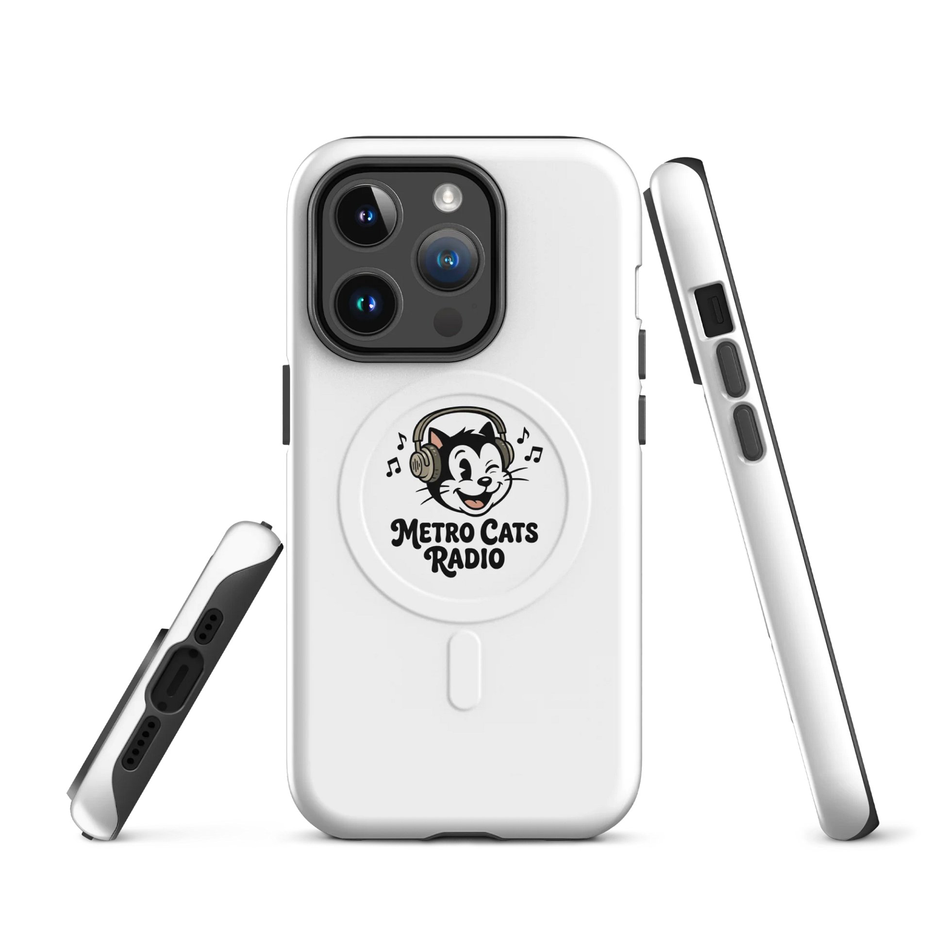Metro Cats Radio MagSafe iPhone Case product image (1)