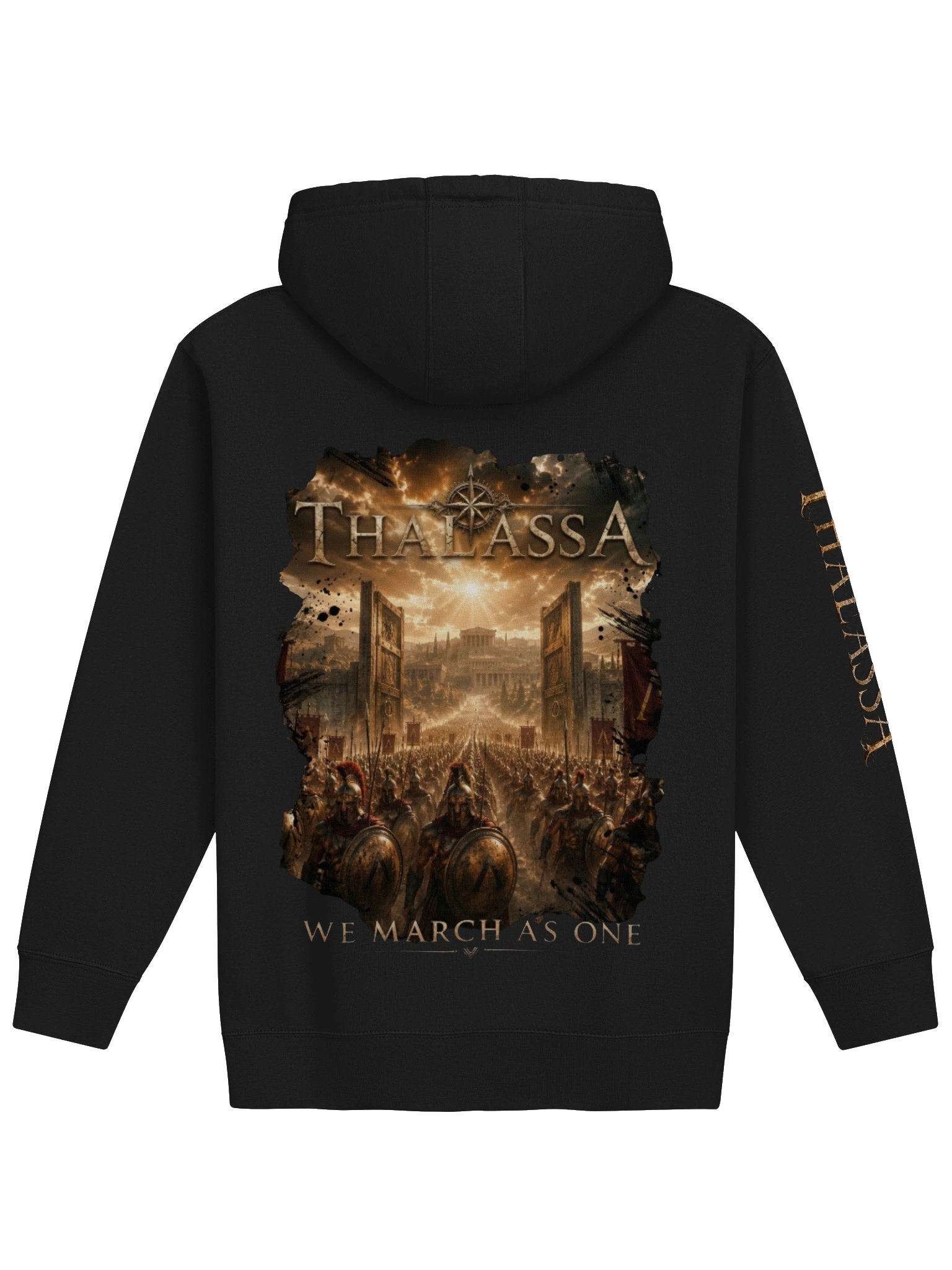 THALASSA - "We March as One" Heavyweight Pullover Hoodie product image (2)