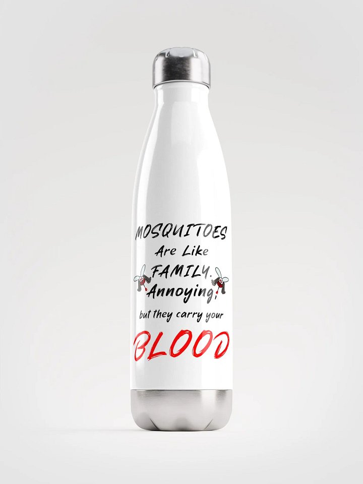 Bloody Mosquitoes Stainless Steel Water Bottle product image (1)